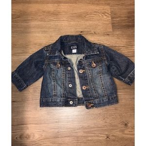 Baby Girl Jean Jacket -Never worm 3-6 months